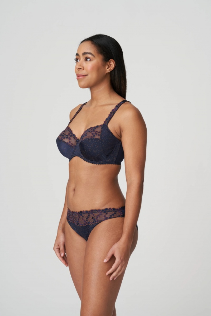 Blue Prima Donna Hyde Park Panties | 0925-TQDKJ