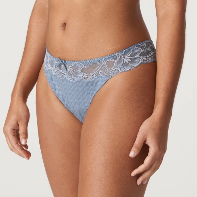 Blue Prima Donna Madison Panties | 0741-DTJZC