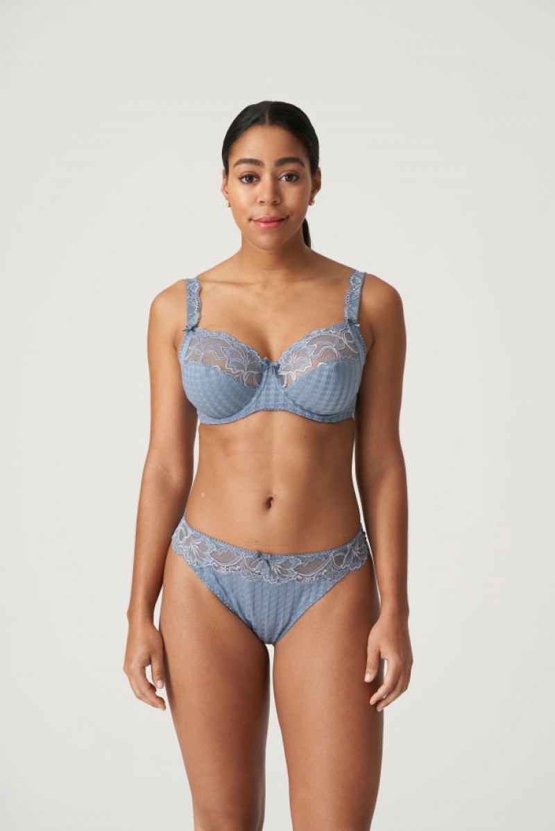 Blue Prima Donna Madison Panties | 0741-DTJZC