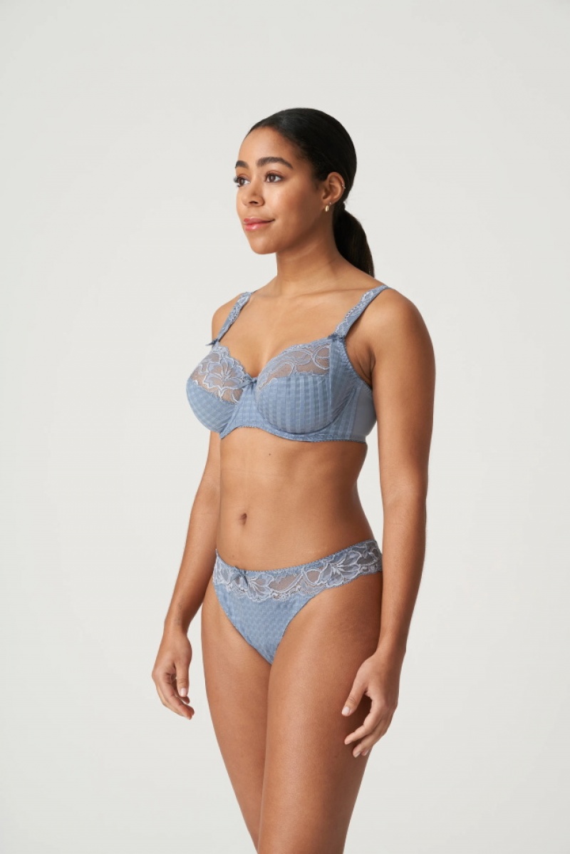 Blue Prima Donna Madison Panties | 0741-DTJZC