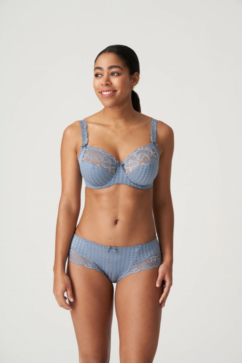 Blue Prima Donna Madison Panties | 4921-XTHWE