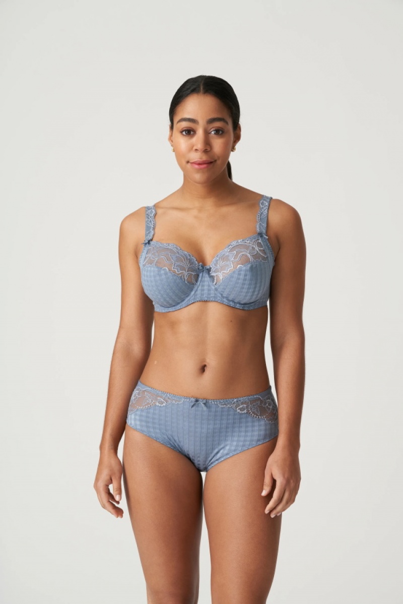 Blue Prima Donna Madison Panties | 6019-SYHVD