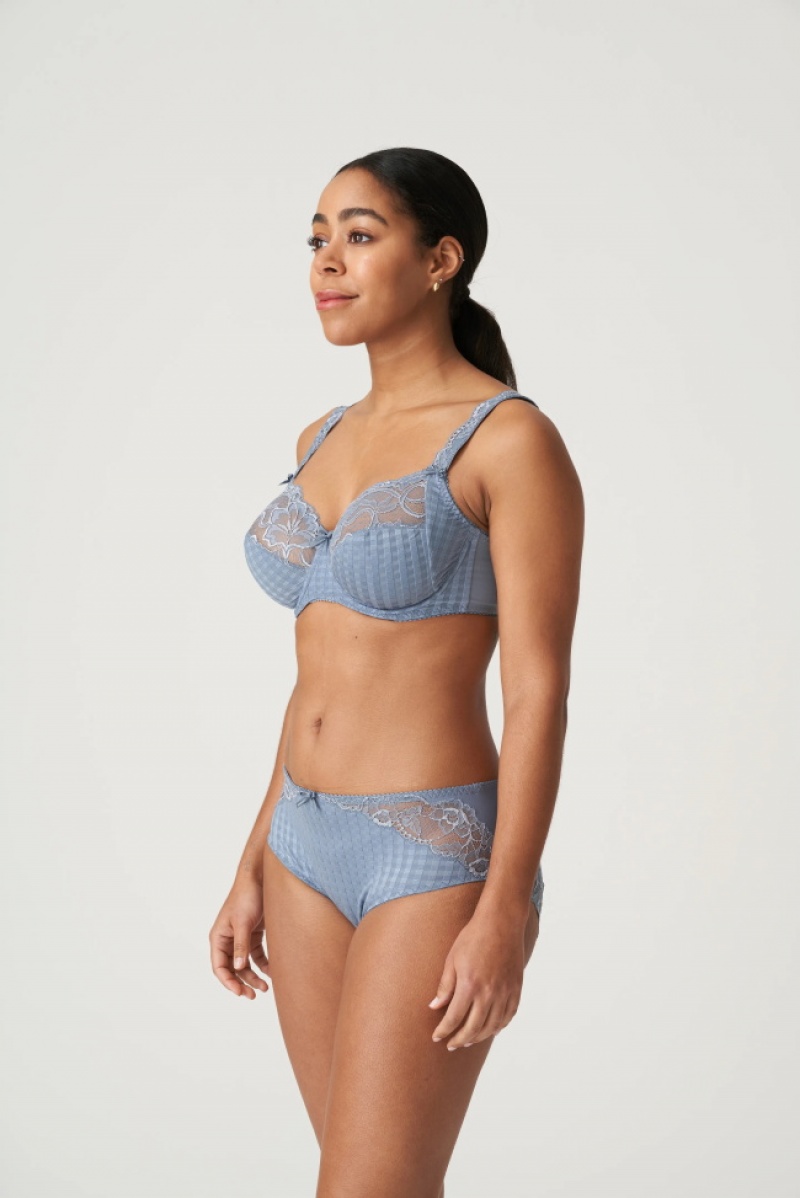 Blue Prima Donna Madison Panties | 6019-SYHVD