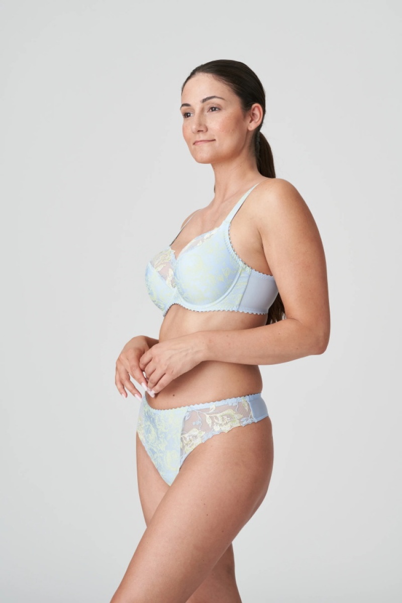 Blue Prima Donna Nuzha Panties | 7265-YFMGA