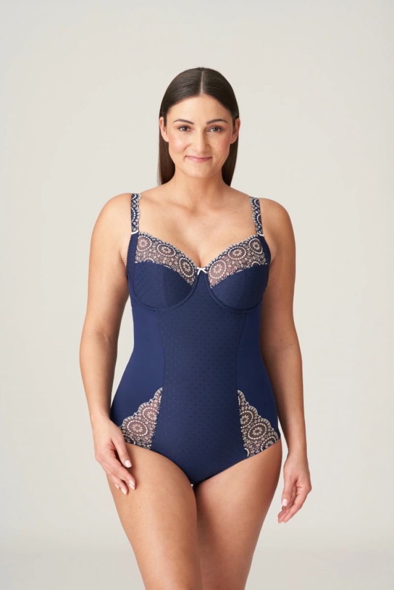 Blue Prima Donna Osino Shapewear | 6817-XTWJL