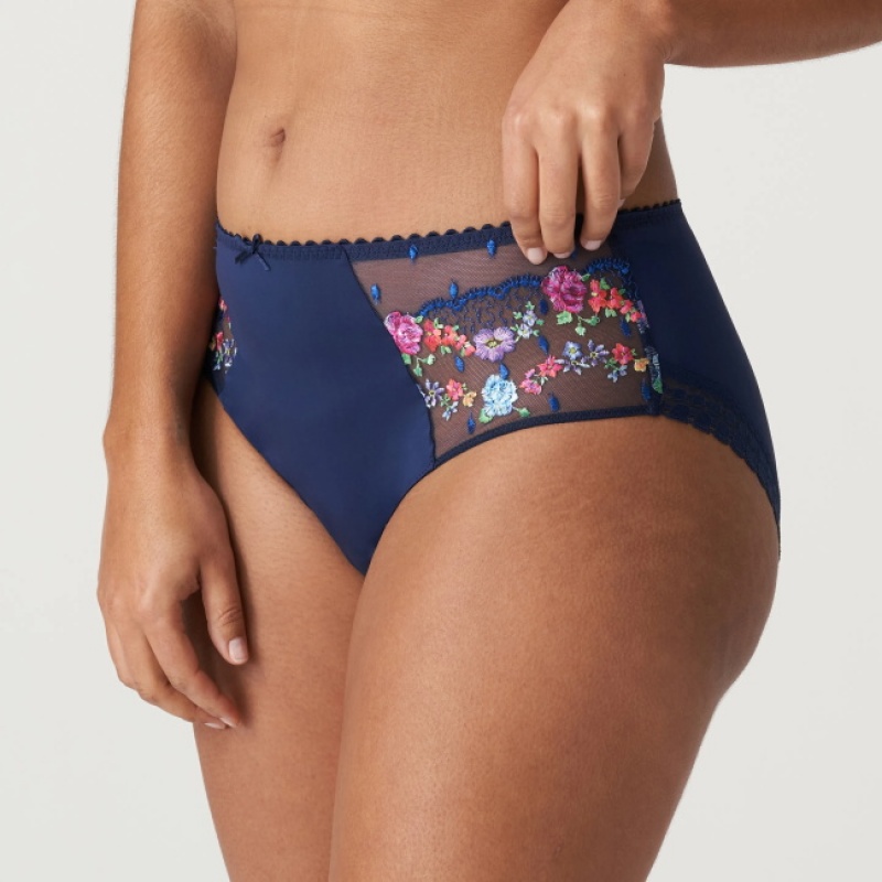 Blue Prima Donna Sedaine Panties | 4325-GLHXW