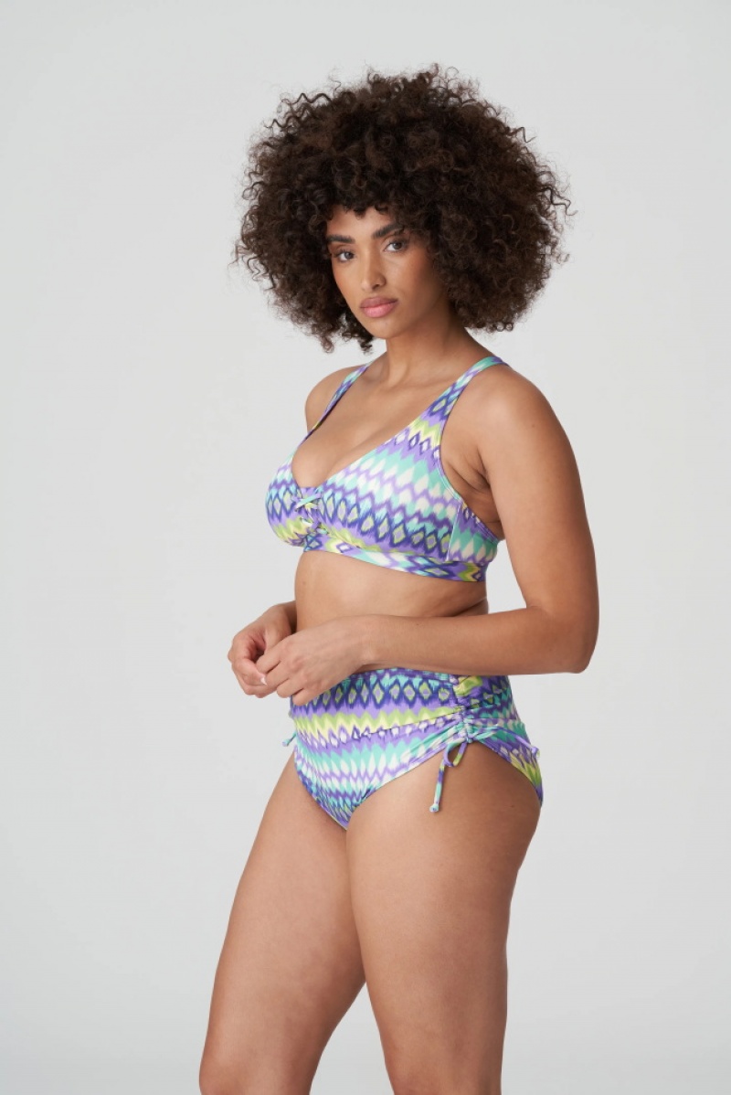 Blue Prima Donna Swim Holiday Bikini Bottoms | 8632-MIOHC