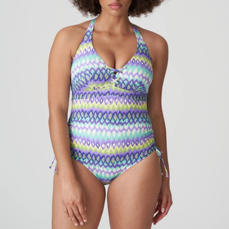 Blue Prima Donna Swim Holiday Swimsuits | 4150-DMAXS