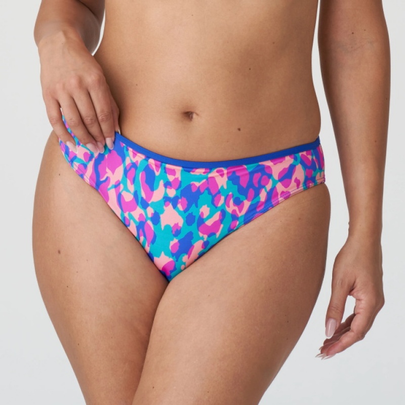 Blue Prima Donna Swim Karpen Bikini Bottoms | 7156-YDUFX