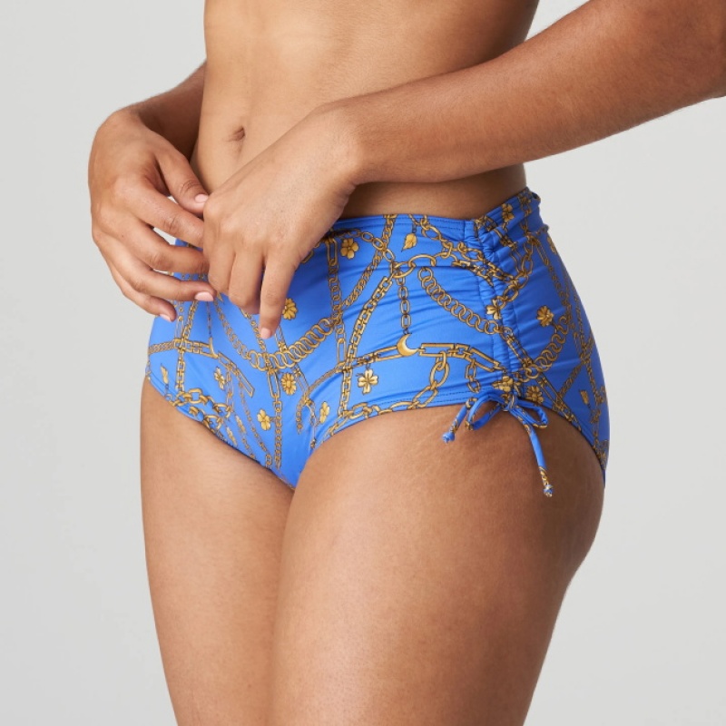 Blue Prima Donna Swim Olbia Bikini Bottoms | 9670-RUOHC