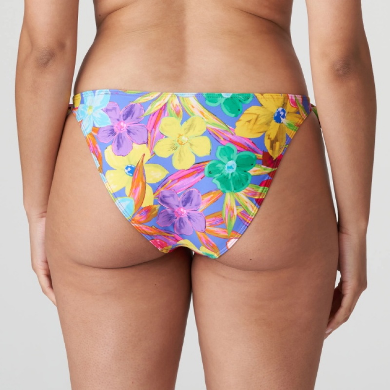 Blue Prima Donna Swim Sazan Bikini Bottoms | 2409-KUTYX