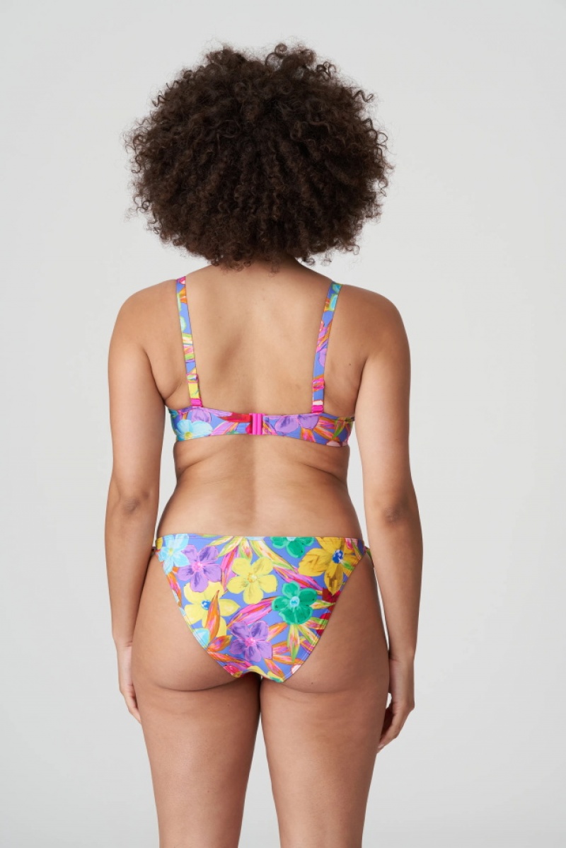 Blue Prima Donna Swim Sazan Bikini Bottoms | 2409-KUTYX