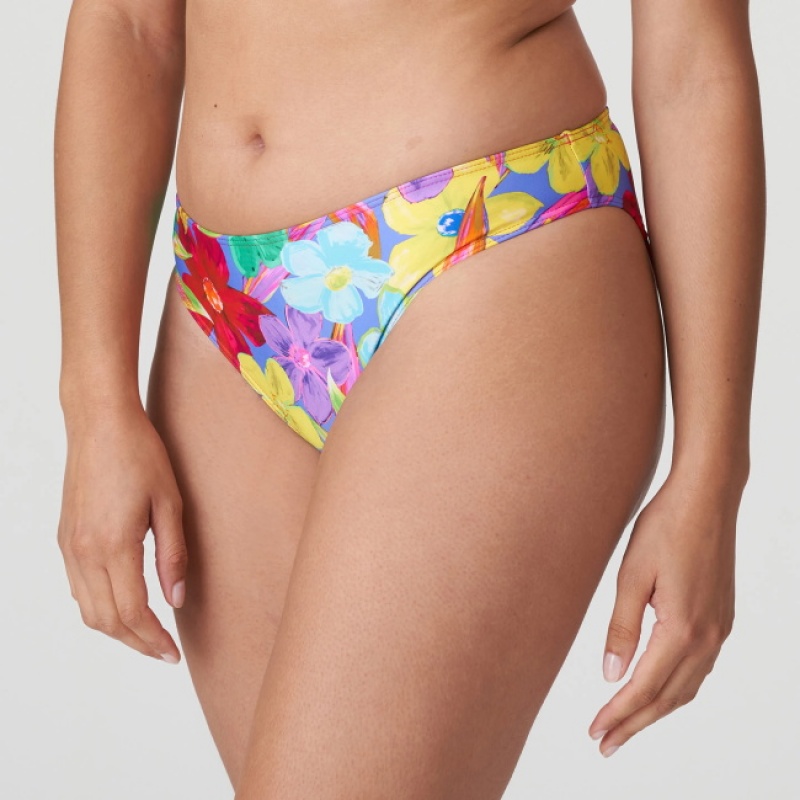 Blue Prima Donna Swim Sazan Bikini Bottoms | 5064-QNSZP