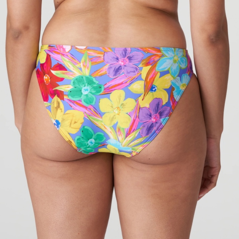 Blue Prima Donna Swim Sazan Bikini Bottoms | 5064-QNSZP