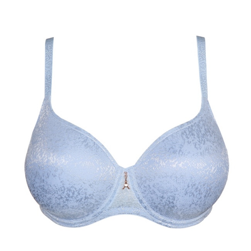 Blue Prima Donna Twist Lumino Bras | 4897-YCGZO