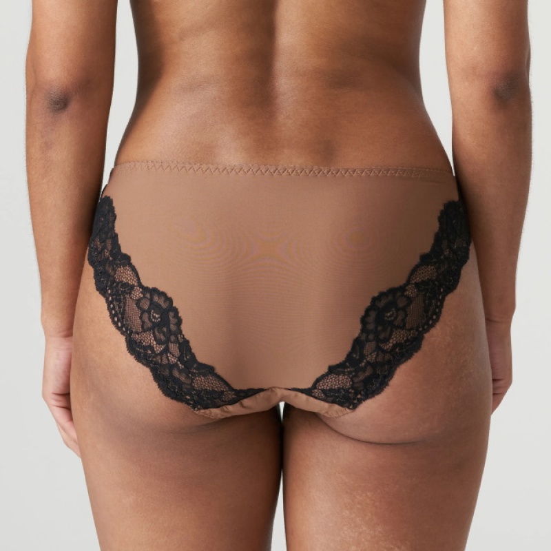 Brown Prima Donna Madison Panties | 0731-ZDVXI