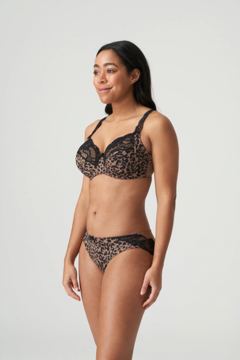 Brown Prima Donna Madison Panties | 0731-ZDVXI