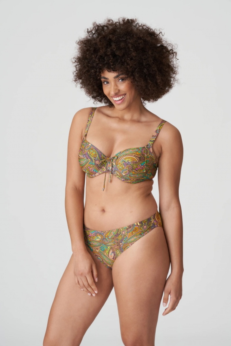 Green Prima Donna Swim Sakarun Bikini Bottoms | 8126-TQYHU