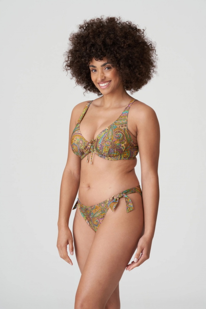 Green Prima Donna Swim Sakarun Bikini Bottoms | 3058-WCUMP