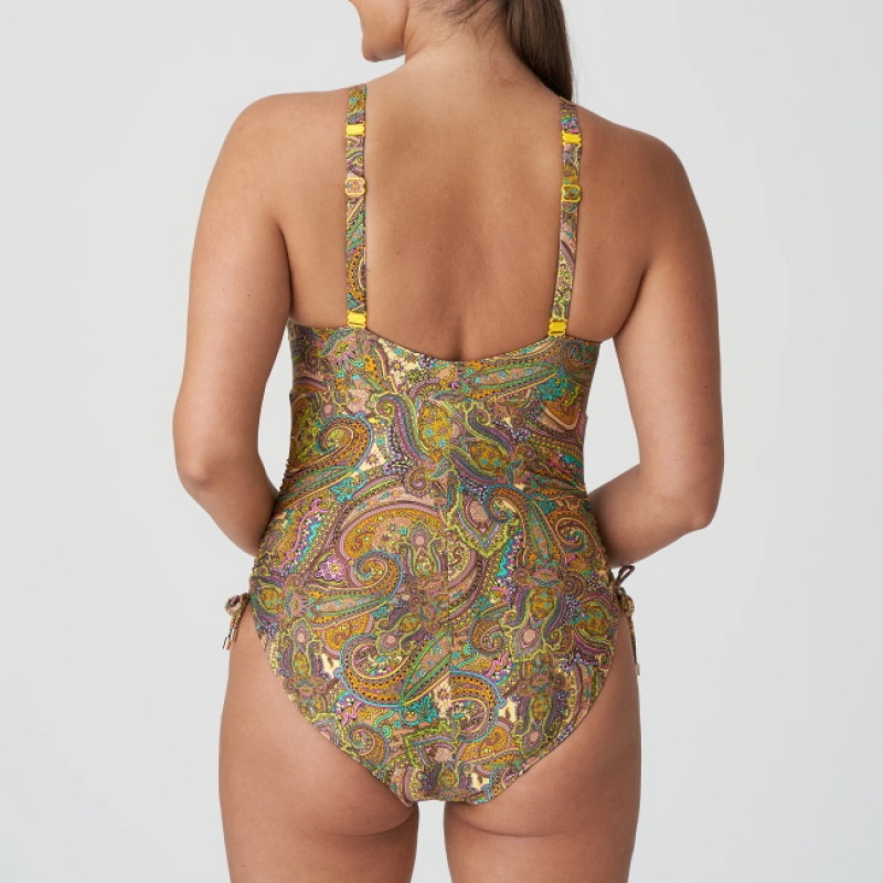 Green Prima Donna Swim Sakarun Swimsuits | 4680-DZTBH