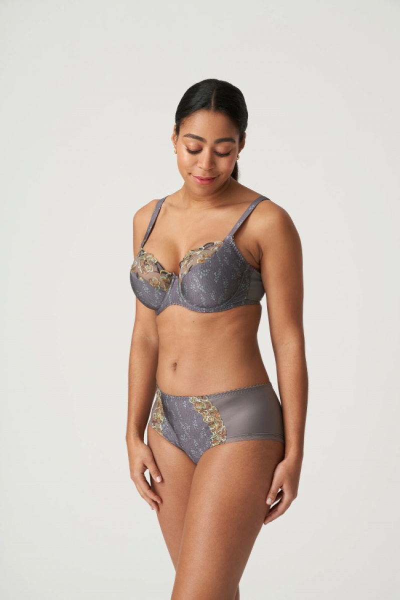 Grey Prima Donna Sevas Bras | 7602-XRBZY