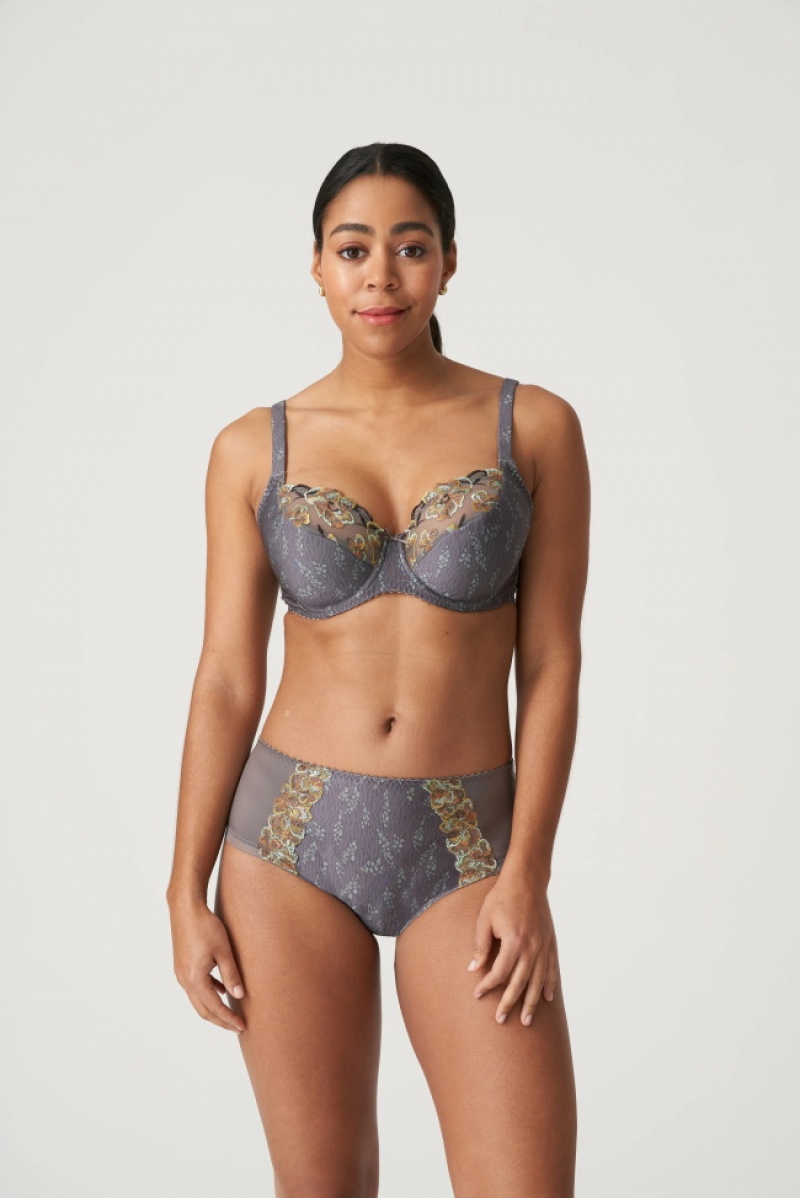 Grey Prima Donna Sevas Bras | 7602-XRBZY