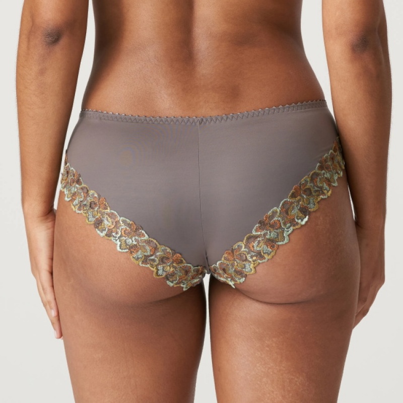 Grey Prima Donna Sevas Panties | 5246-IDGEQ