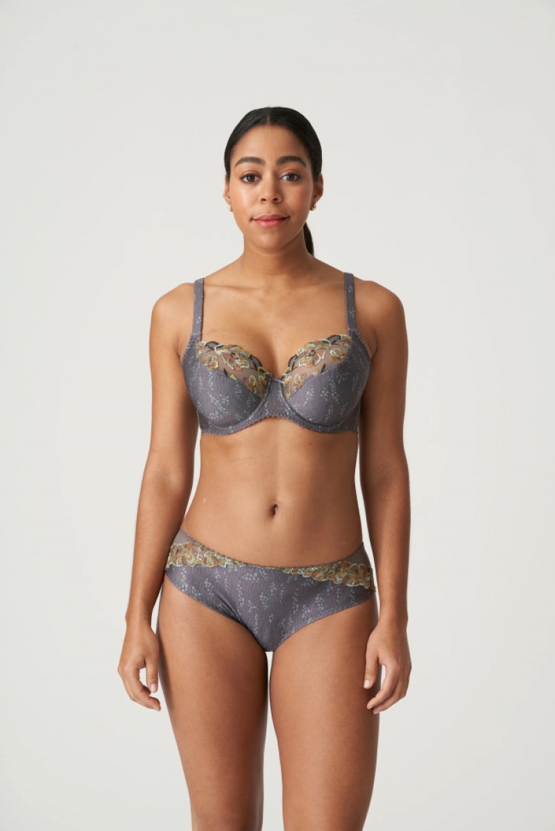 Grey Prima Donna Sevas Panties | 5246-IDGEQ