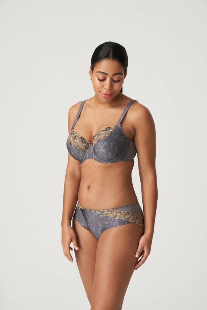 Grey Prima Donna Sevas Panties | 5246-IDGEQ