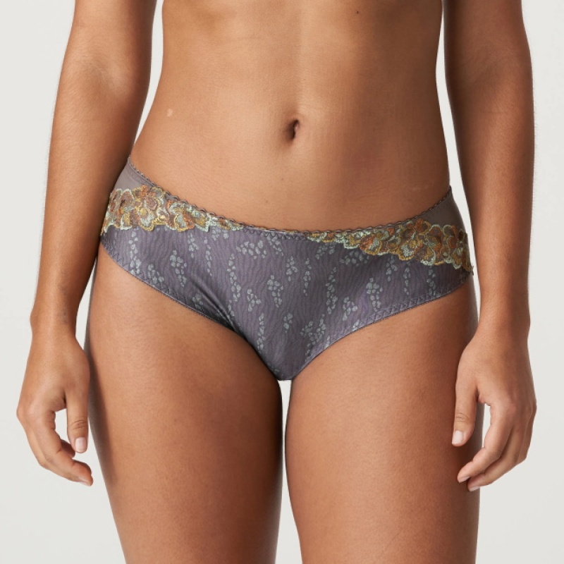 Grey Prima Donna Sevas Panties | 5246-IDGEQ