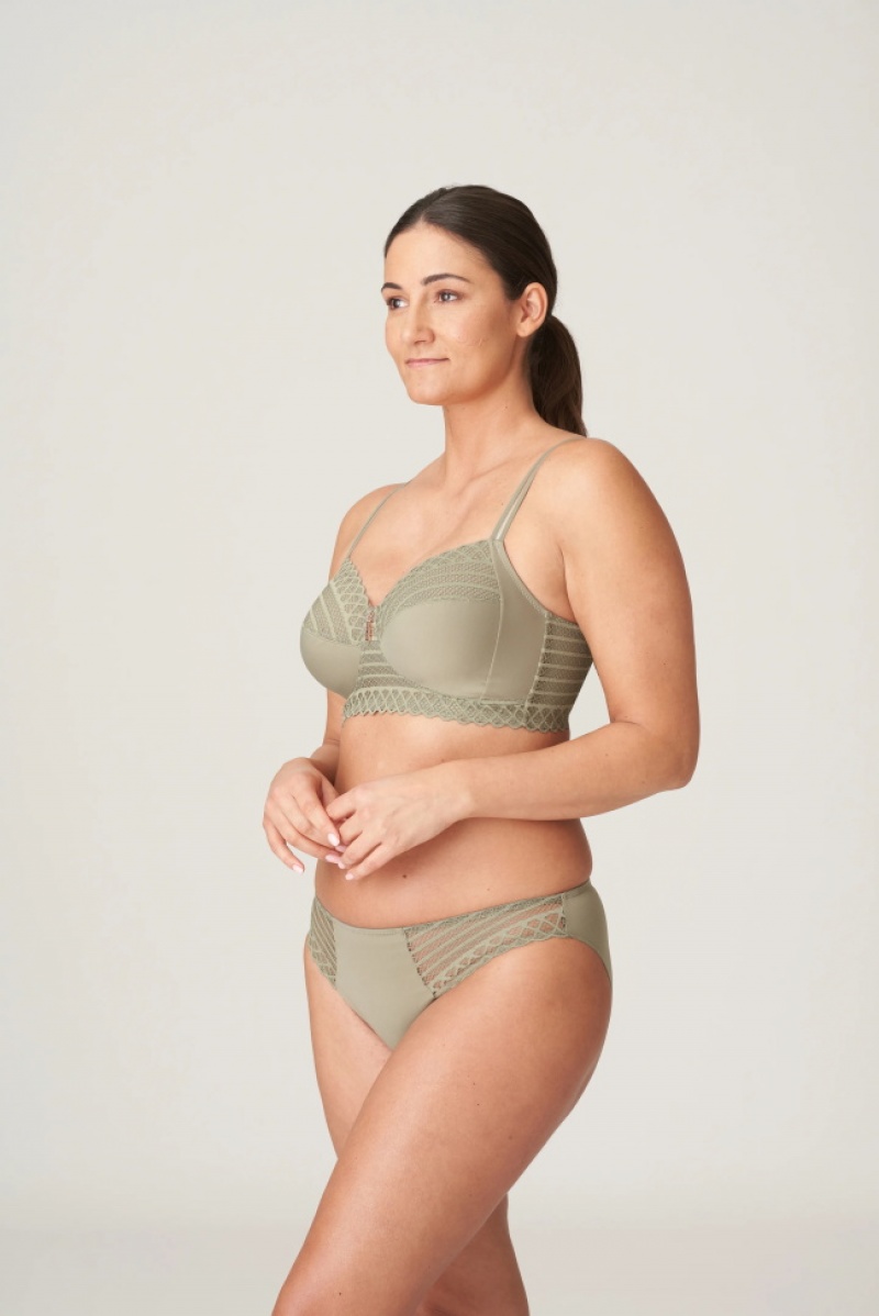 Grey Prima Donna Twist East End Bras | 0864-YPEBD