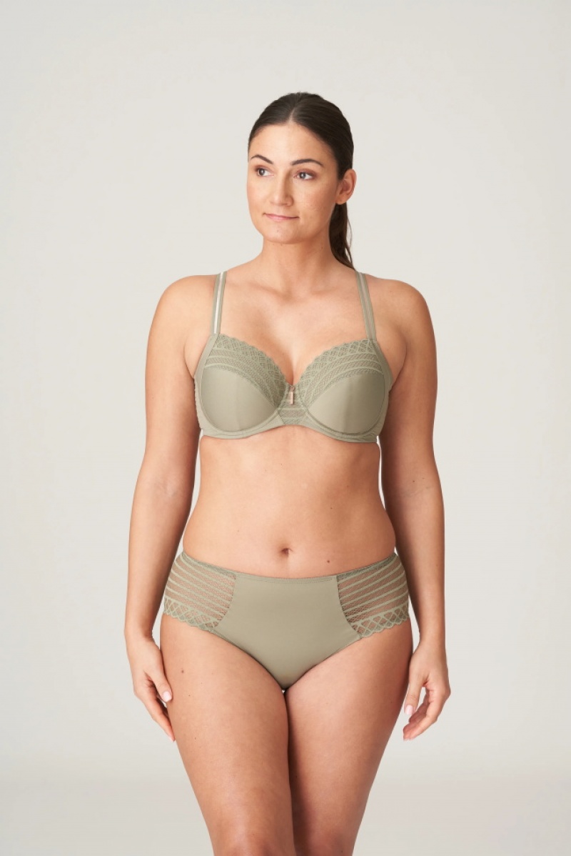 Grey Prima Donna Twist East End Bras | 4376-AHMOE