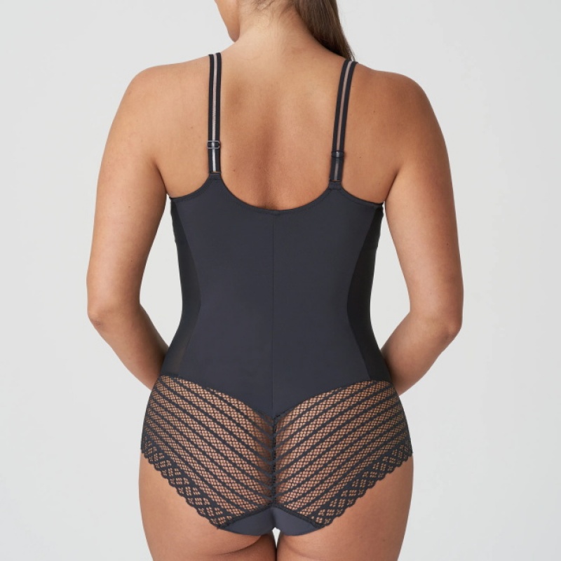 Grey Prima Donna Twist East End Shapewear | 1897-FZIBP