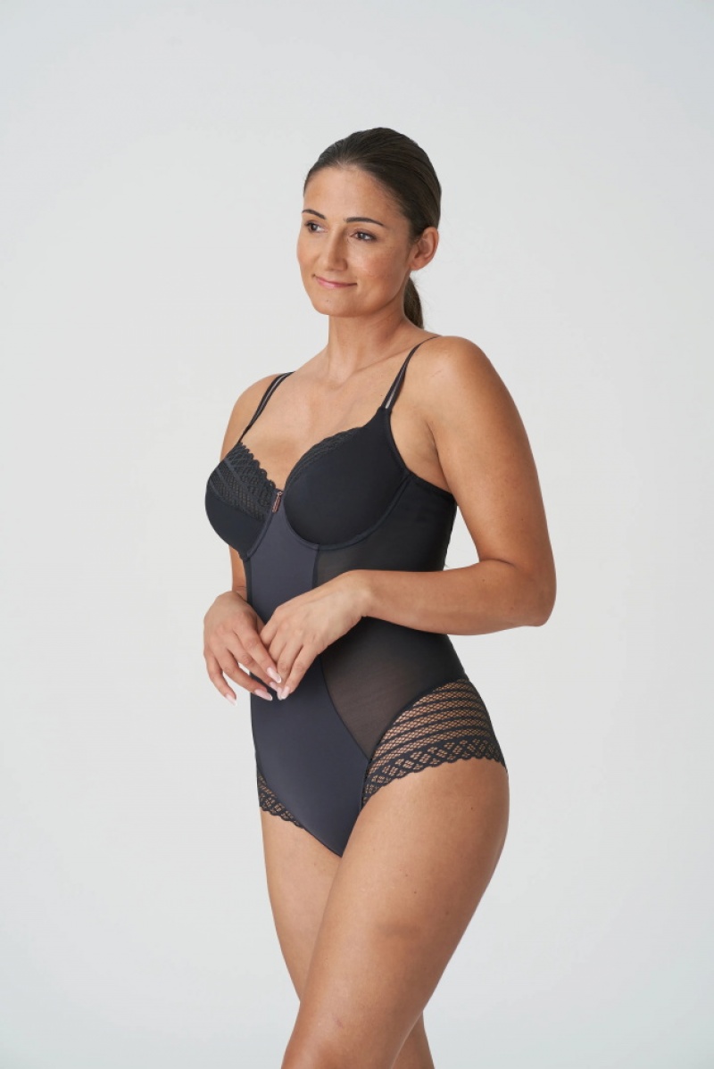 Grey Prima Donna Twist East End Shapewear | 1897-FZIBP