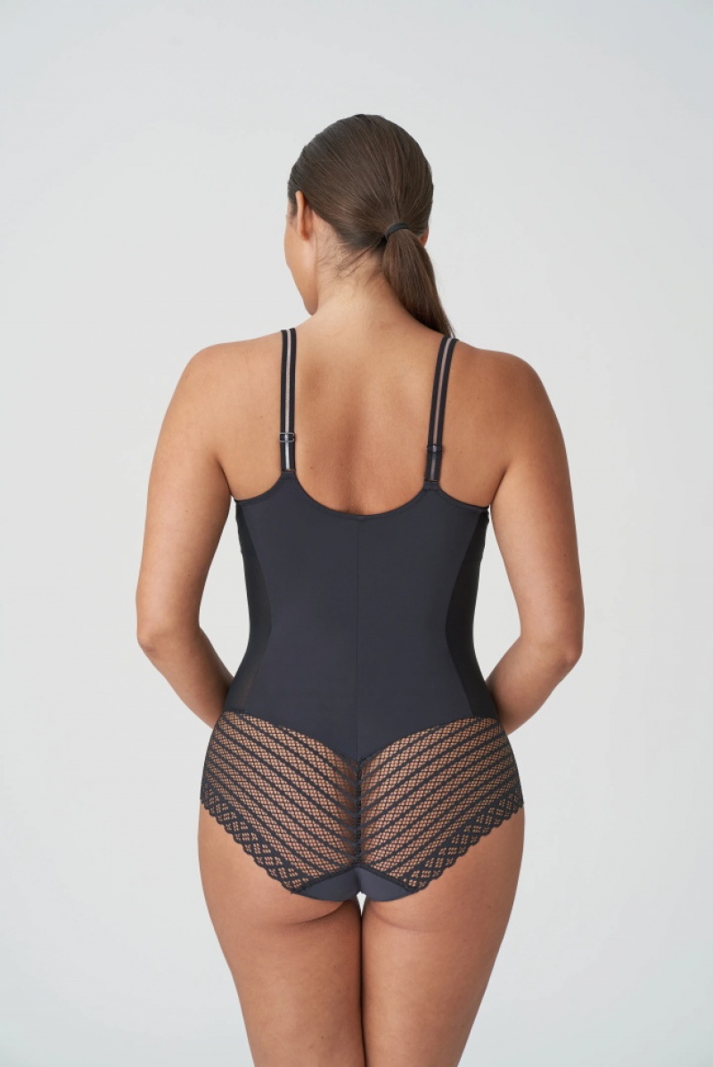 Grey Prima Donna Twist East End Shapewear | 1897-FZIBP