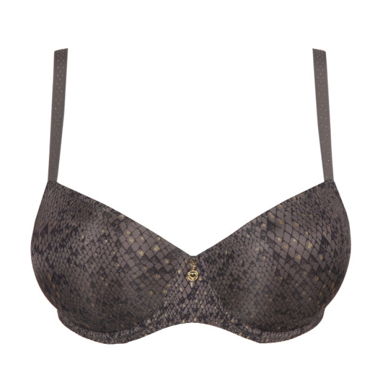 Grey Prima Donna Twist Villemin Bras | 1892-AYUEV