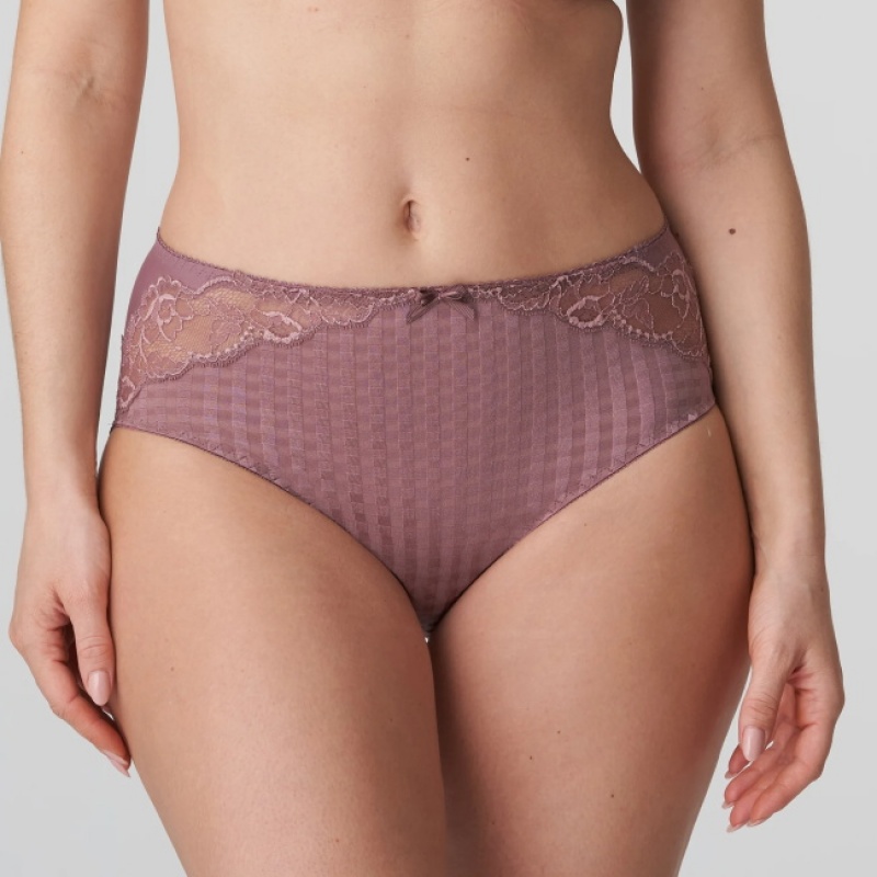 Grey / Brown Prima Donna Madison Panties | 2603-ZILXD