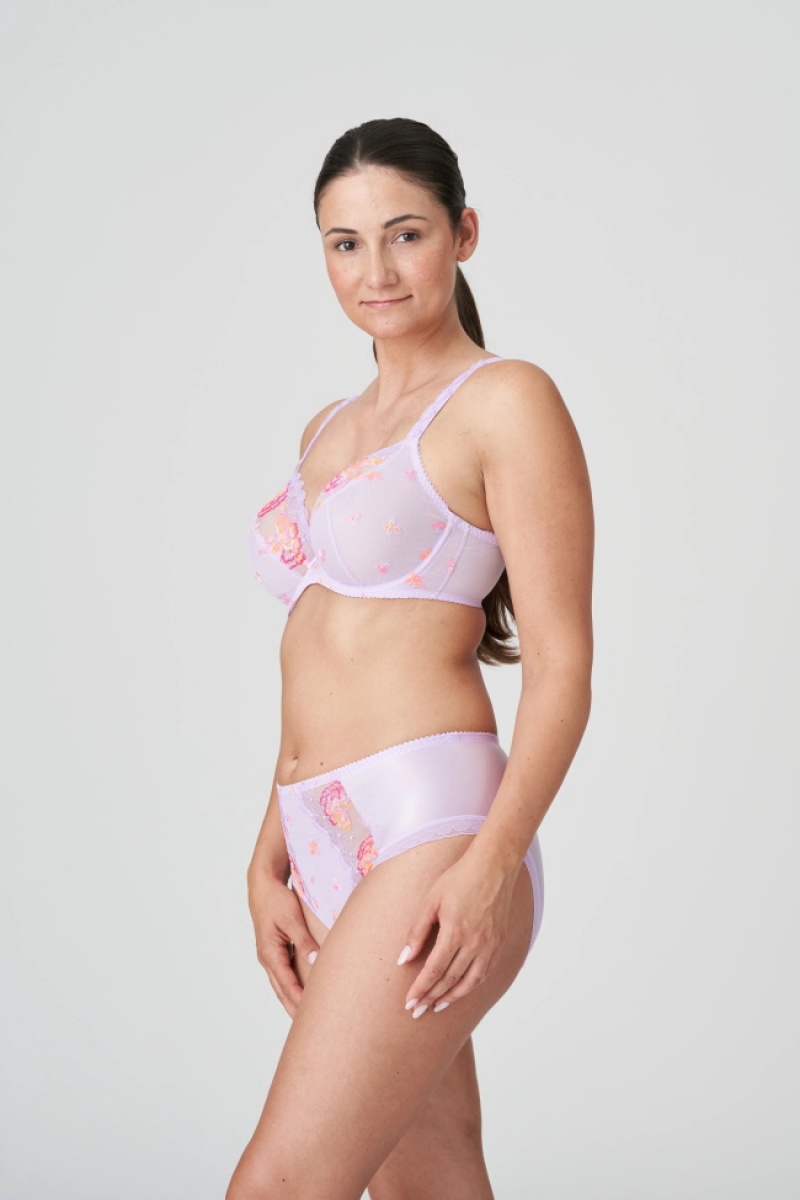 Lavender Prima Donna Palace Garden Panties | 8769-UDQRW