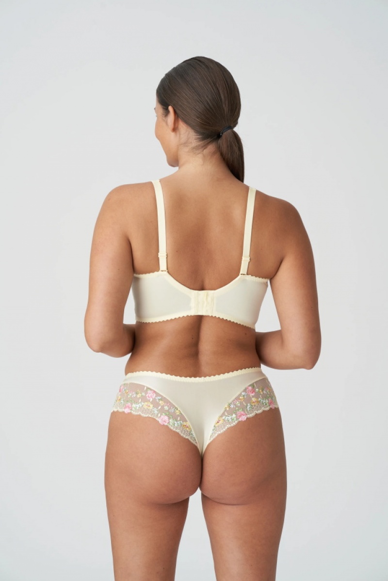 Light Yellow Prima Donna Sedaine Panties | 8231-MFKSR