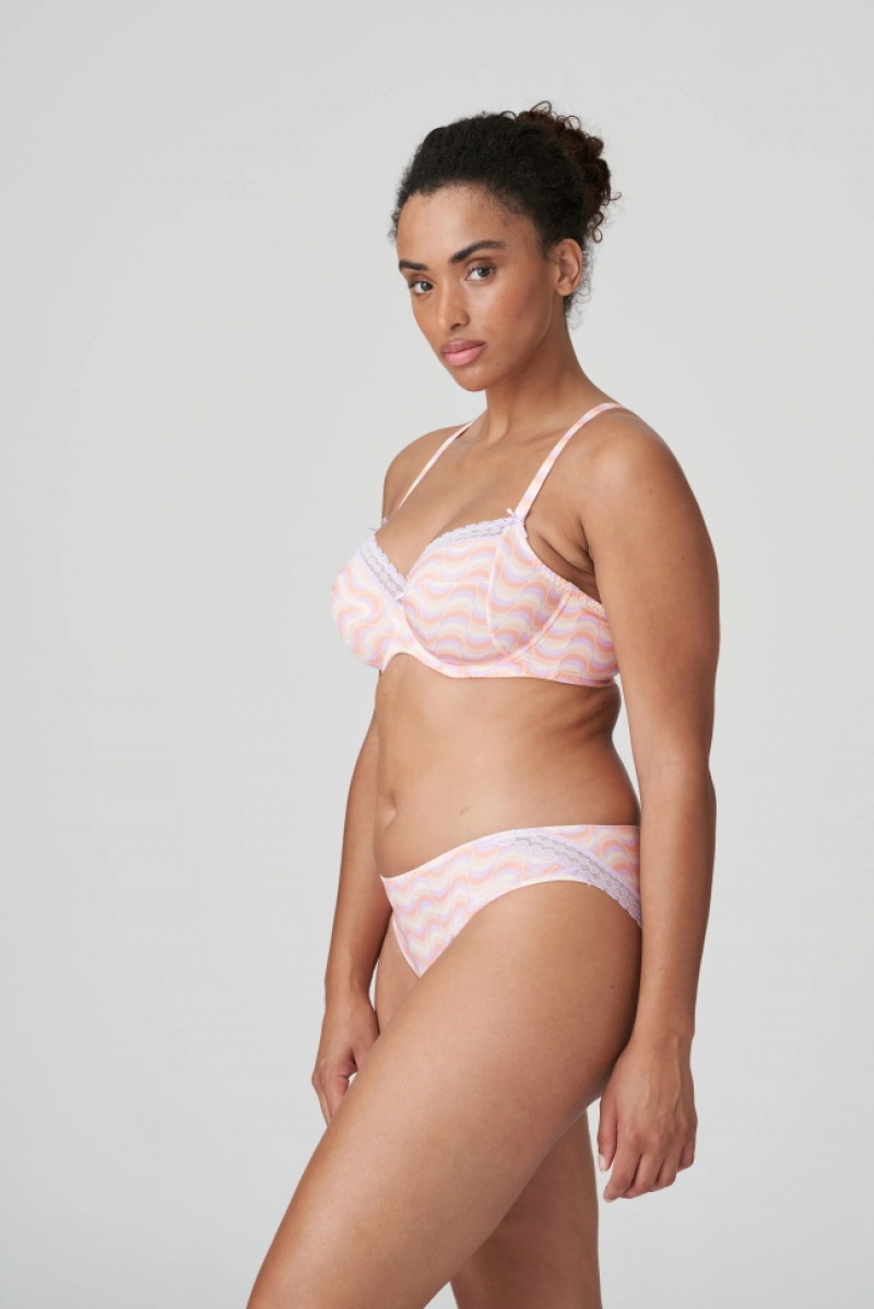 Pink Prima Donna Twist Goleta Bras | 6805-XWADC