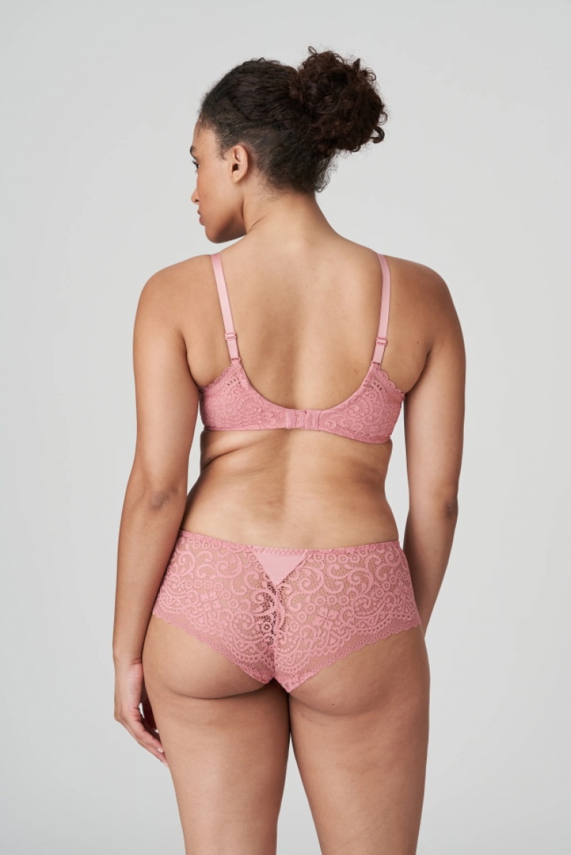 Pink Prima Donna Twist I Do Bras | 6541-YTLRM