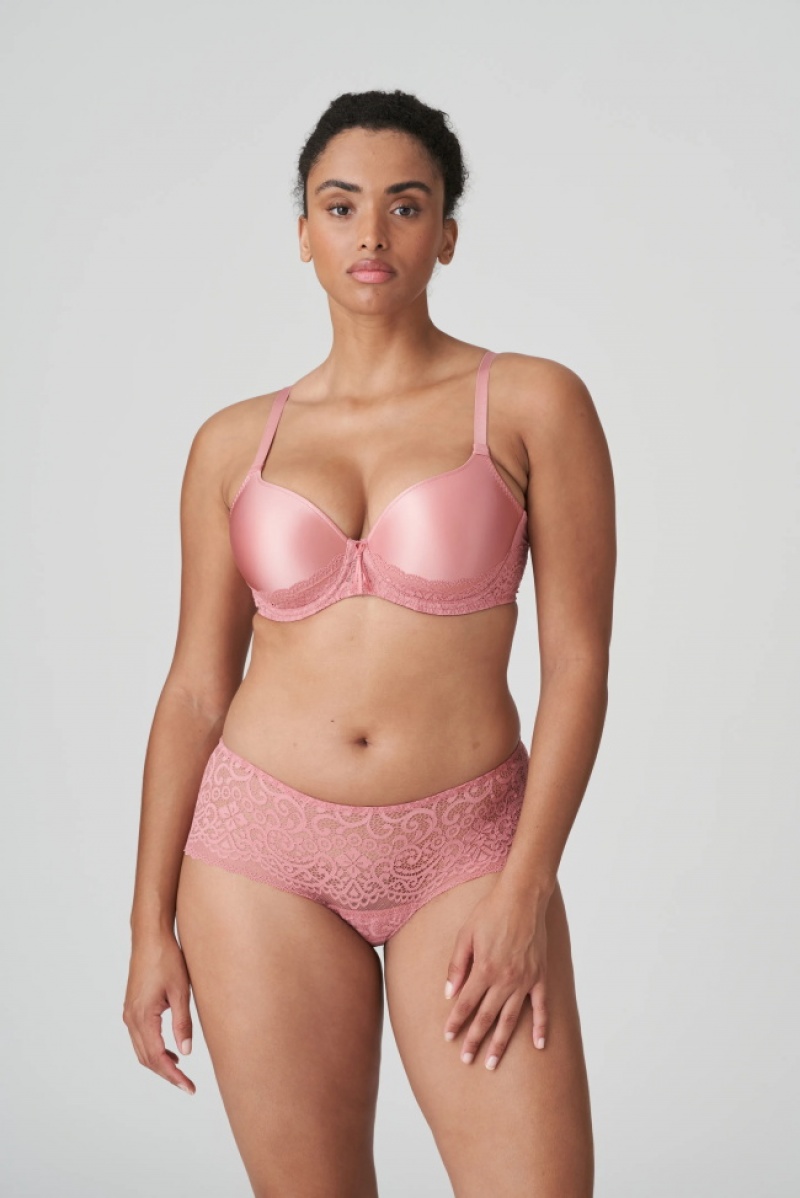 Pink Prima Donna Twist I Do Bras | 6541-YTLRM