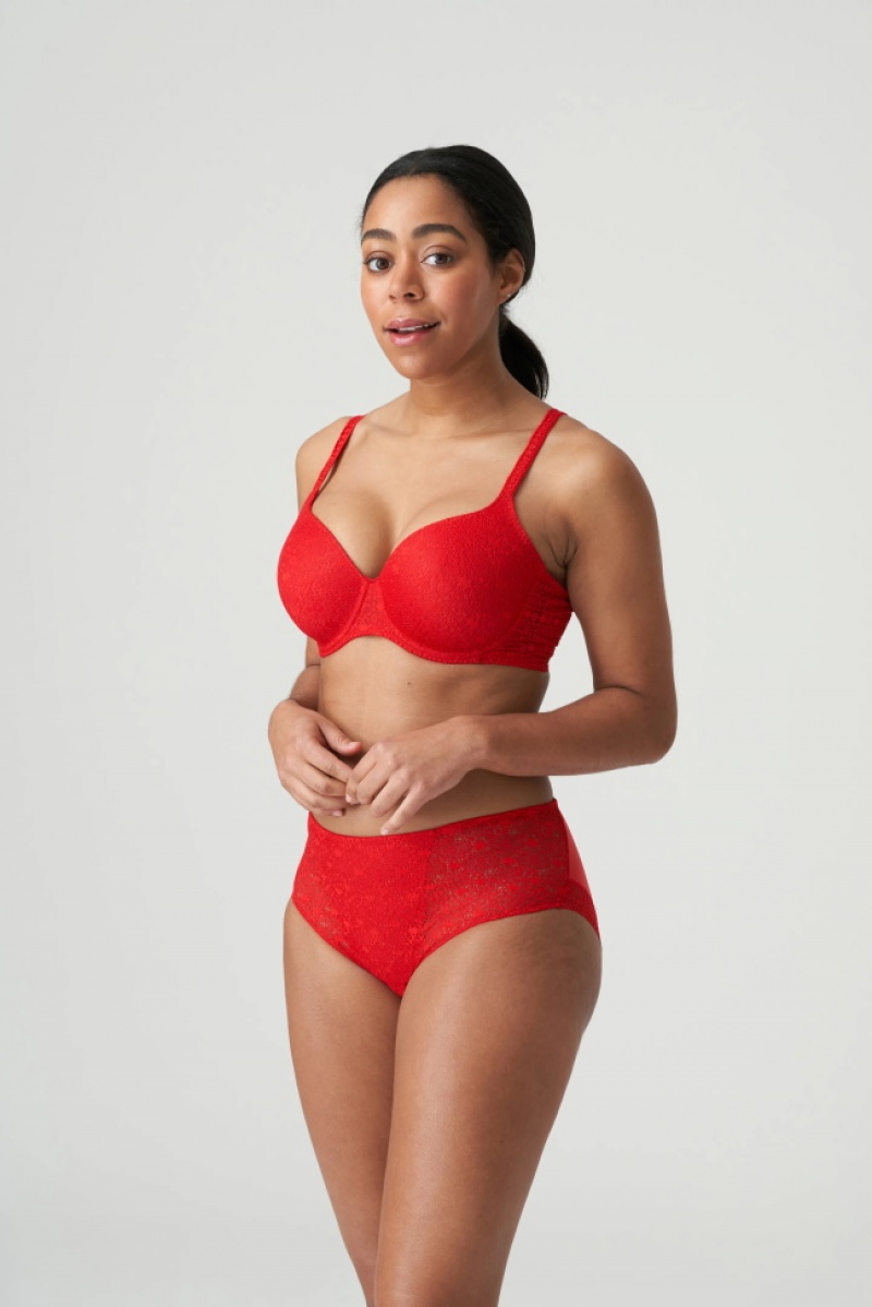 Red Prima Donna Twist Epirus Bras | 2908-BHRKV