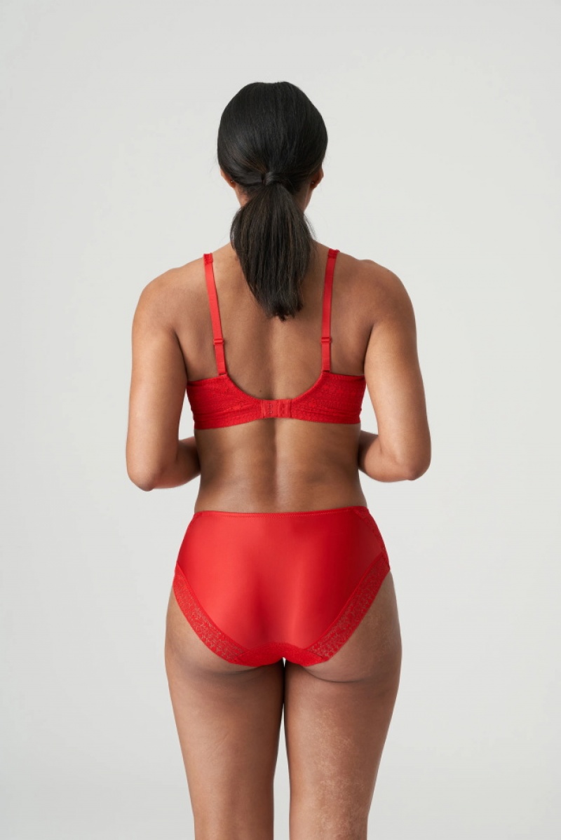 Red Prima Donna Twist Epirus Bras | 2908-BHRKV