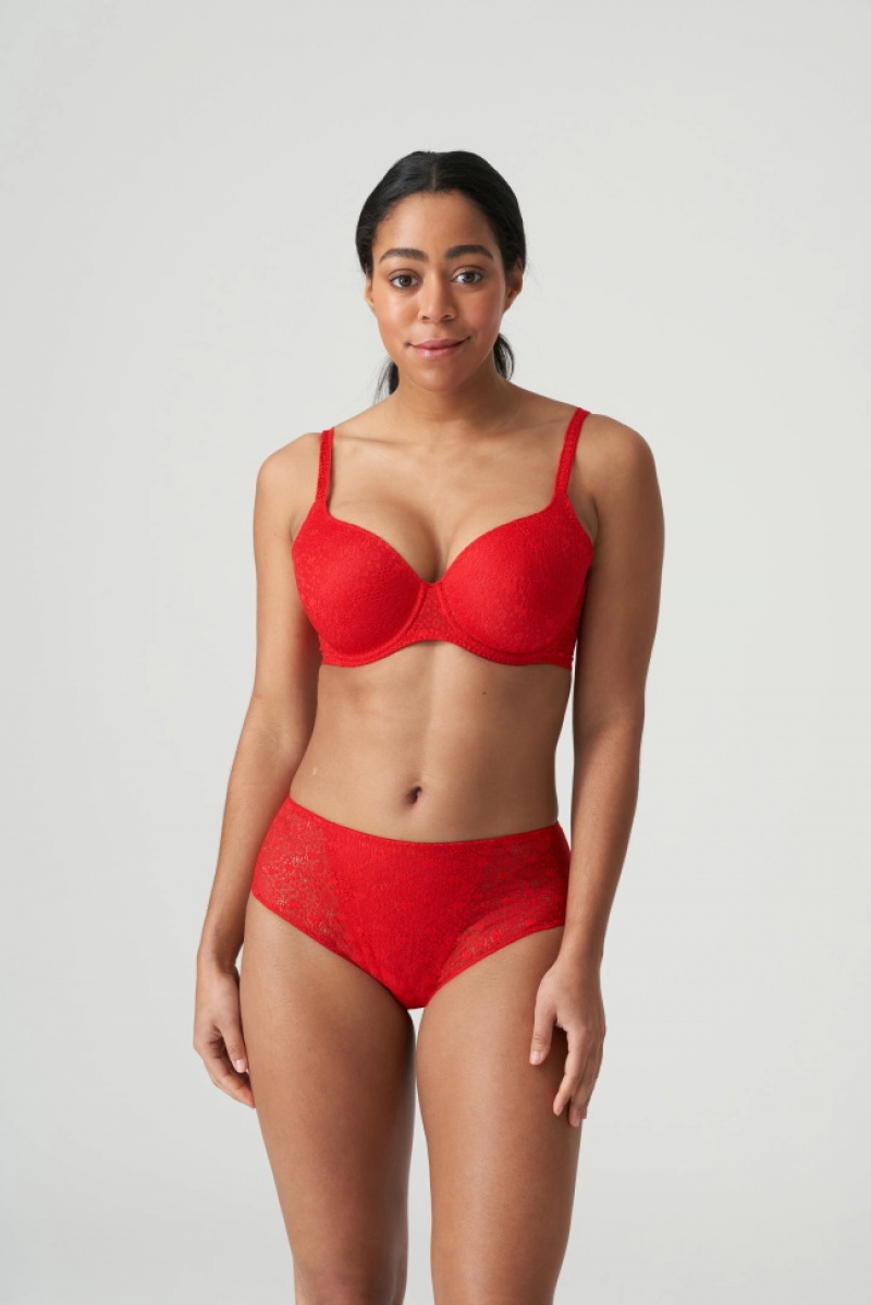 Red Prima Donna Twist Epirus Bras | 2908-BHRKV