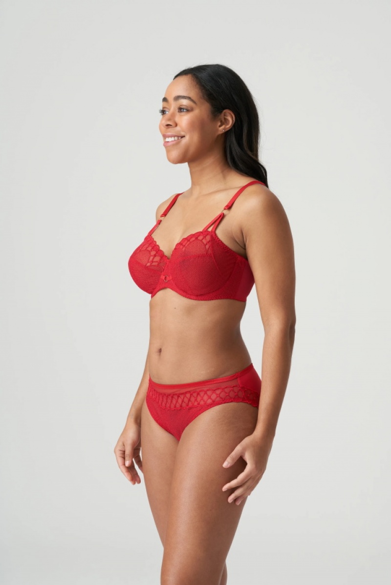 Red Prima Donna Vya Panties | 8910-SFHVM