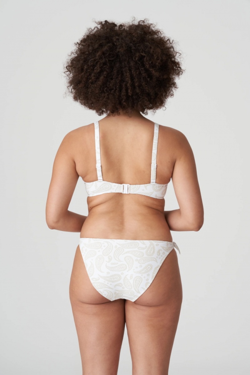 White Prima Donna Swim Sidari Bikini Bottoms | 5407-ABUMR